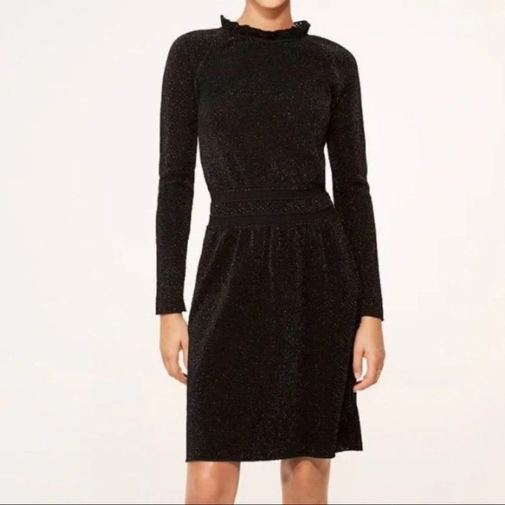 Tory Burch Black Isabelle Dress NWT Size L